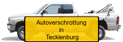 Altes Auto: Autoverschrottung Tecklenburg